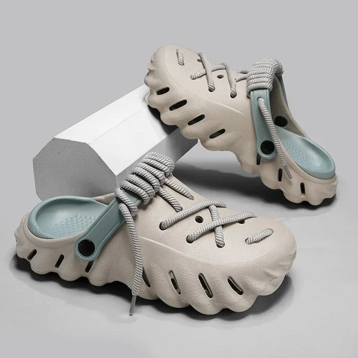 Lucenzo Foam Wave Slippers